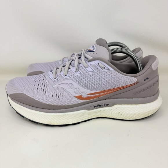 Saucony Triumph 18 Athletic Running Shoes Purple Women’s Size 10 - Picture 2 of 7